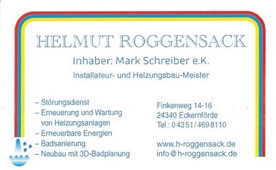 Helmut Roggensack Inhaber Mark Schreiber e.K. Logo